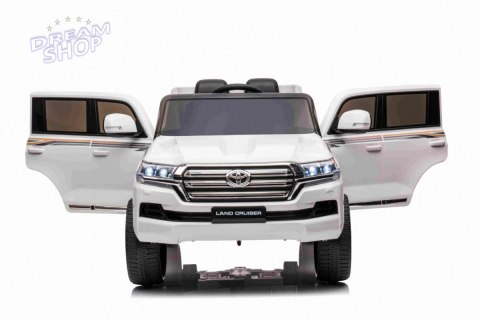 Pojazd Toyota Land Cruiser Biały Pojazd Toyota Land Cruiser Biały