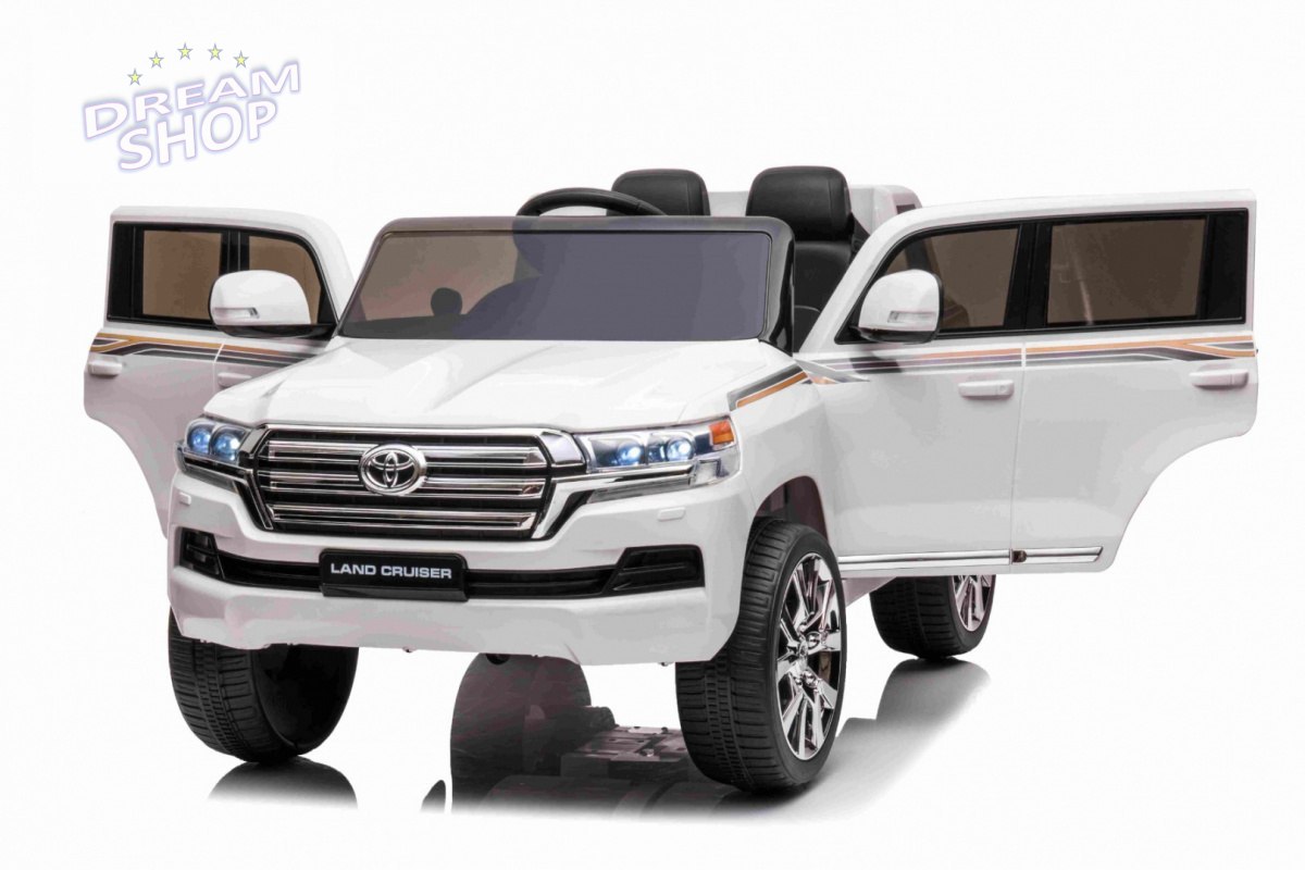 Pojazd Toyota Land Cruiser Biały Pojazd Toyota Land Cruiser Biały
