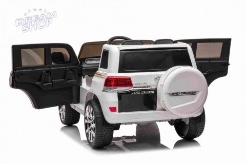 Pojazd Toyota Land Cruiser Biały Pojazd Toyota Land Cruiser Biały