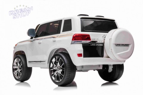 Pojazd Toyota Land Cruiser Biały Pojazd Toyota Land Cruiser Biały