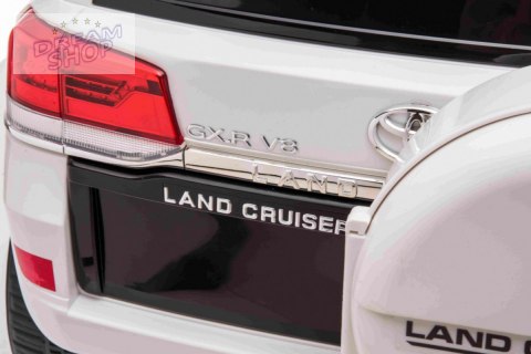Pojazd Toyota Land Cruiser Biały Pojazd Toyota Land Cruiser Biały