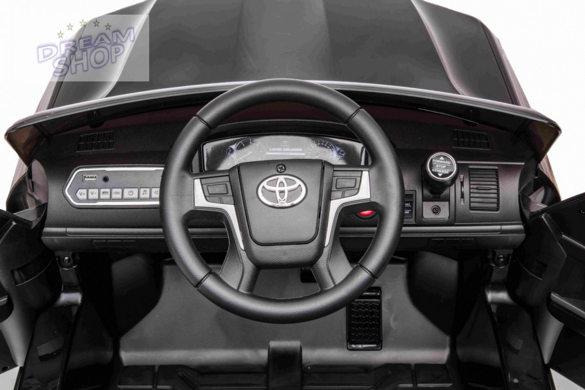 Pojazd Toyota Land Cruiser Czarny Pojazd Toyota Land Cruiser Czarny