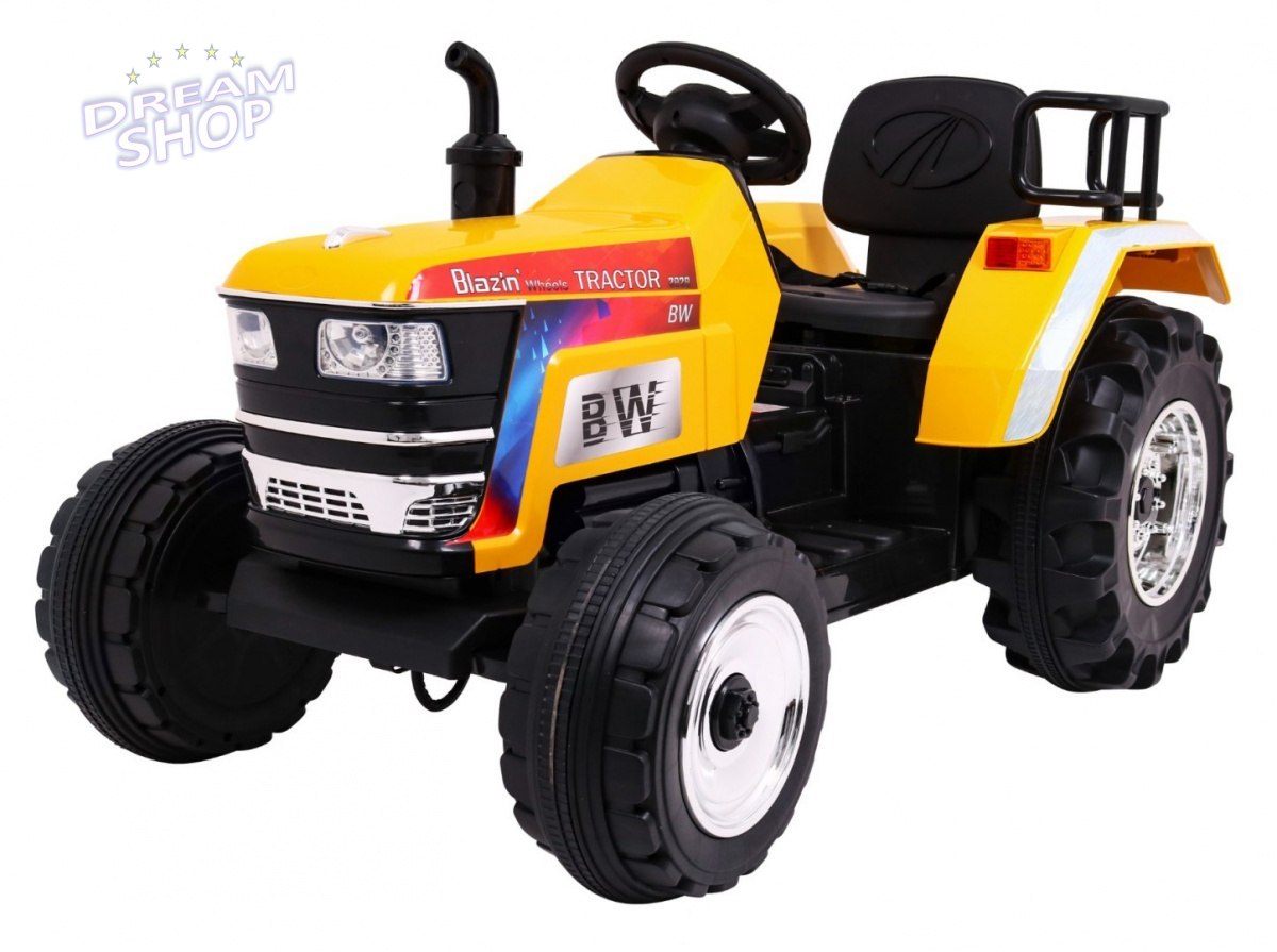 Pojazd Traktor BLAZIN BW Żółty Pojazd Traktor BLAZIN BW Żółty
