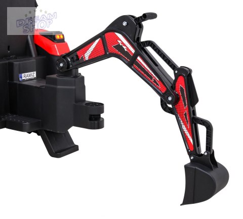 Pojazd Traktor Z Przyczepą 720-T Czerwony Pojazd Traktor Z Przyczepą 720-T Czerwony