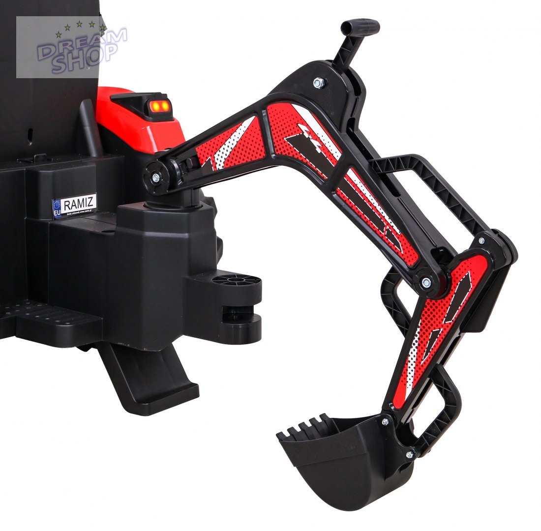 Pojazd Traktor Z Przyczepą 720-T Czerwony Pojazd Traktor Z Przyczepą 720-T Czerwony