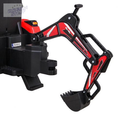 Pojazd Traktor Z Przyczepą 720-T Czerwony Pojazd Traktor Z Przyczepą 720-T Czerwony