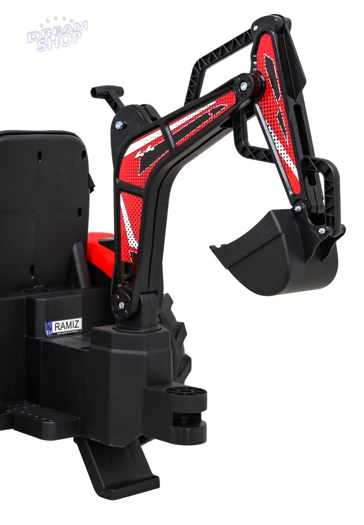 Pojazd Traktor Z Przyczepą 720-T Czerwony Pojazd Traktor Z Przyczepą 720-T Czerwony