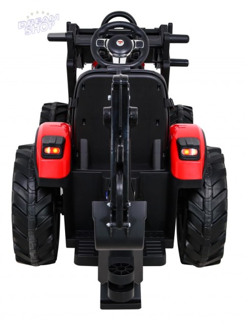 Pojazd Traktor Z Przyczepą 720-T Czerwony Pojazd Traktor Z Przyczepą 720-T Czerwony