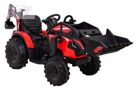 Pojazd Traktor Z Przyczepą 720-T Czerwony Pojazd Traktor Z Przyczepą 720-T Czerwony