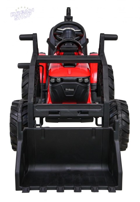 Pojazd Traktor Z Przyczepą 720-T Czerwony Pojazd Traktor Z Przyczepą 720-T Czerwony
