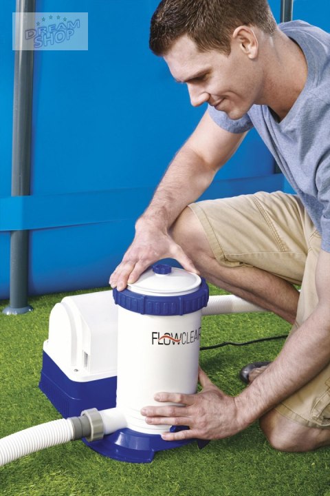 Pompa Filtrująca IV 2500gal 9463 L h BESTWAY Pompa Filtrująca IV 2500gal 9463 L h BESTWAY
