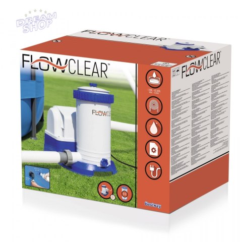Pompa Filtrująca IV 2500gal 9463 L h BESTWAY Pompa Filtrująca IV 2500gal 9463 L h BESTWAY