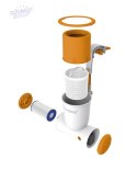 Pompa Filtrująca Skimatic z skimmerem 680gal 2574 L h BESTW