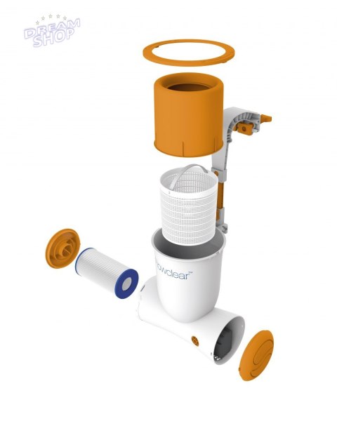Pompa Filtrująca Skimatic z skimmerem 680gal 2574 L h BESTW Pompa Filtrująca Skimatic z skimmerem 680gal 2574 L h BESTW