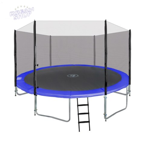 Trampolina Ogrodowa 14 FT 427cm Niebieska