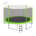 Trampolina Ogrodowa 14 FT 427cm Zielona