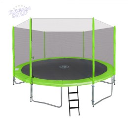 Trampolina Ogrodowa 14 FT 427cm Zielona