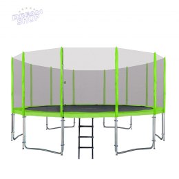 Trampolina Ogrodowa 16FT 487cm Zielona