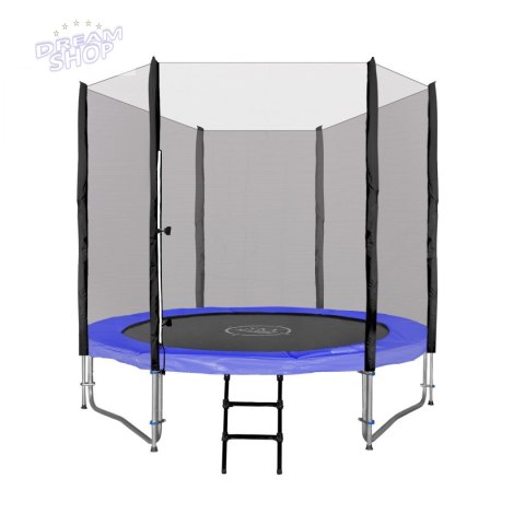 Trampolina Ogrodowa 8FT 244cm Niebieska Trampolina Ogrodowa 8FT 244cm Niebieska