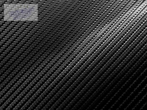 Folia rolka carbon 4D czarna 1,52x30m