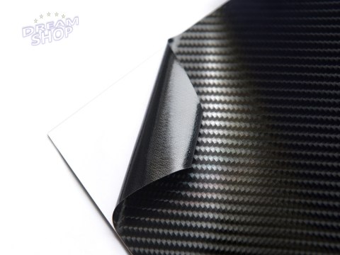 Folia rolka carbon 4D czarna 1,52x30m
