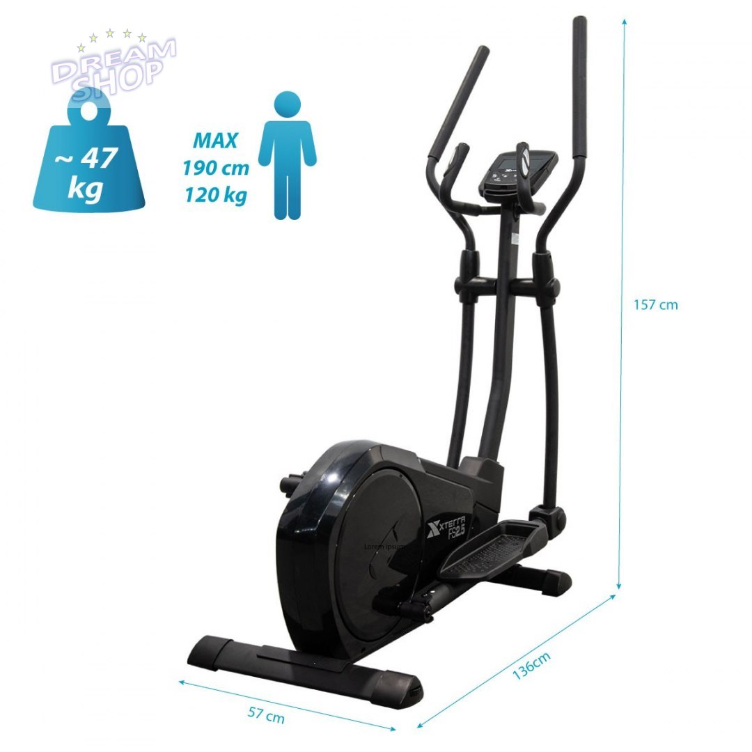 Orbitrek Magnetyczny Xterra Fs 2.5 i Pas Telemetryczny Orbitrek Magnetyczny Xterra Fs 2.5 i Pas Telemetryczny