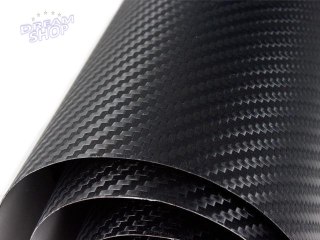 Folia rolka carbon 3D czarna 1,27x28m