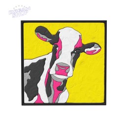 Obrazek Malowanie Gliną Krowa DIY 70083