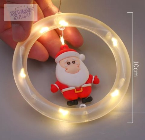 Lampki LED kurtyna z figurkami 3m 125LED ciepły biały Lampki LED kurtyna z figurkami 3m 125LED ciepły biały