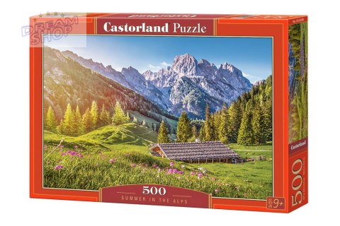 Puzzle 500 el. Summer in the Alps Puzzle 500 el. Summer in the Alps