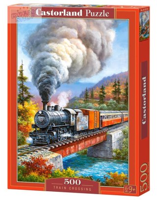 Puzzle 500-el. Train Crossing