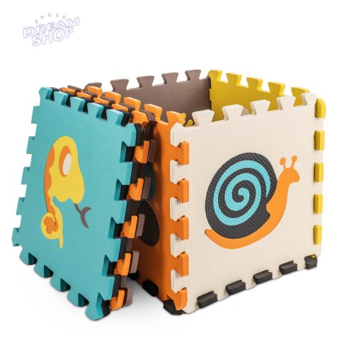 Puzzle piankowe mata dla dzieci 9 el. kolorowe Puzzle piankowe mata dla dzieci 9 el. kolorowe