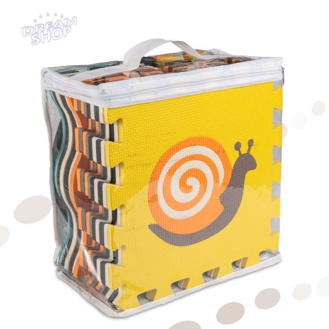Puzzle piankowe mata / kojec dla dzieci 9el. kolorowe Puzzle piankowe mata / kojec dla dzieci 9el. kolorowe