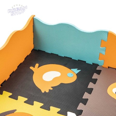 Puzzle piankowe mata / kojec dla dzieci 9el. kolorowe Puzzle piankowe mata / kojec dla dzieci 9el. kolorowe