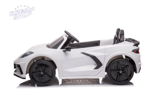Auto Na Akumulator Corvette Stingray TR2203 Białe Auto Na Akumulator Corvette Stingray TR2203 Białe