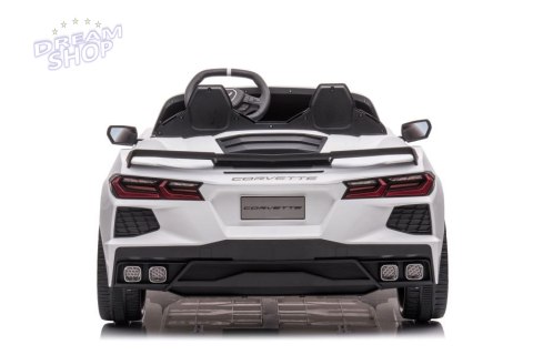 Auto Na Akumulator Corvette Stingray TR2203 Białe Auto Na Akumulator Corvette Stingray TR2203 Białe