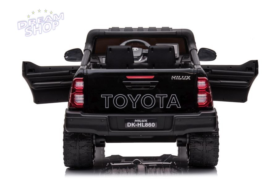 Auto Na Akumulator Toyota Hilux DK-HL860 Czarne Auto Na Akumulator Toyota Hilux DK-HL860 Czarne