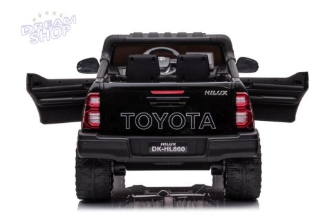 Auto Na Akumulator Toyota Hilux DK-HL860 Czarne Auto Na Akumulator Toyota Hilux DK-HL860 Czarne