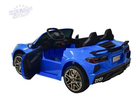 Auto na akumulator TR2203 Niebieskie Auto na akumulator TR2203 Niebieskie