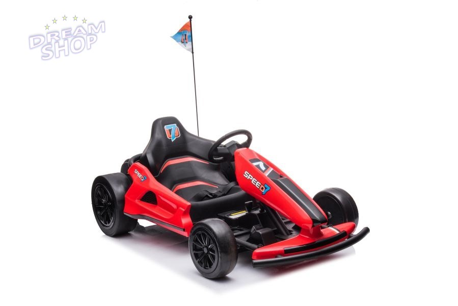 Gokart Na Akumulator A035 Drift Czerwony Gokart Na Akumulator A035 Drift Czerwony