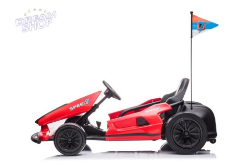 Gokart Na Akumulator A035 Drift Czerwony Gokart Na Akumulator A035 Drift Czerwony