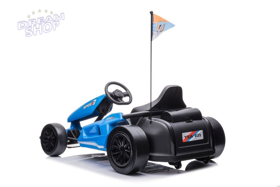 Gokart Na Akumulator A035 Drift Niebieski Gokart Na Akumulator A035 Drift Niebieski