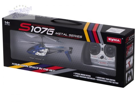 Helikopter RC SYMA S107G niebieski Helikopter RC SYMA S107G niebieski