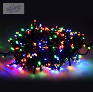 Lampki LED łańcuch świetlny 10m 100LED multikolor