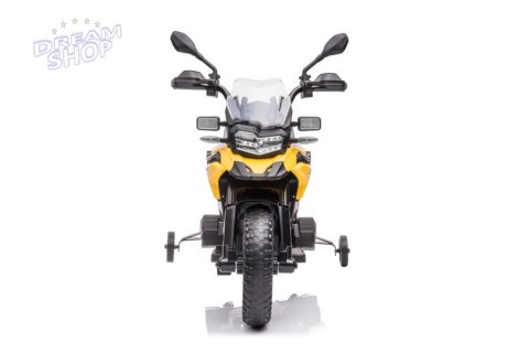 Motor Na Akumulator BMW F850 Żółty Motor Na Akumulator BMW F850 Żółty