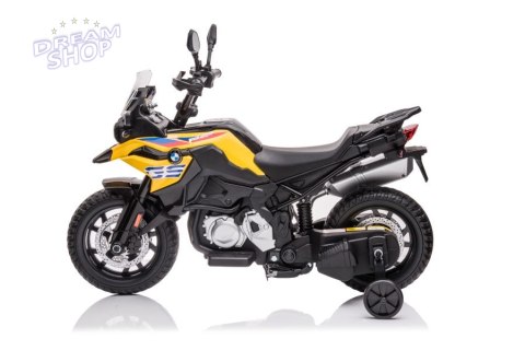 Motor Na Akumulator BMW F850 Żółty Motor Na Akumulator BMW F850 Żółty