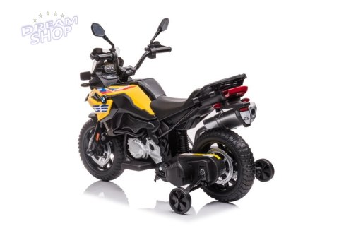 Motor Na Akumulator BMW F850 Żółty Motor Na Akumulator BMW F850 Żółty