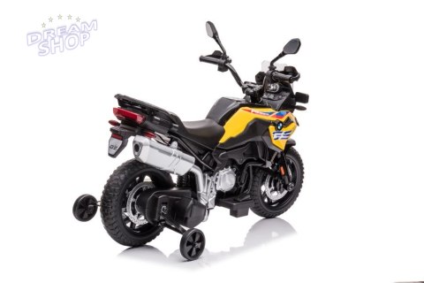 Motor Na Akumulator BMW F850 Żółty Motor Na Akumulator BMW F850 Żółty