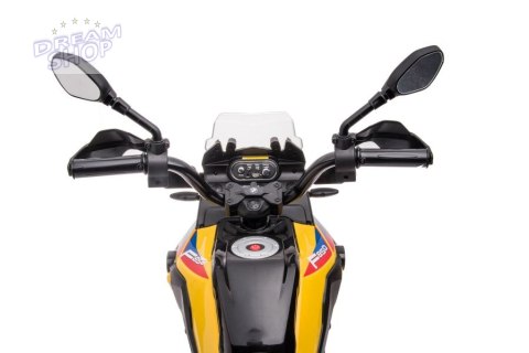 Motor Na Akumulator BMW F850 Żółty Motor Na Akumulator BMW F850 Żółty