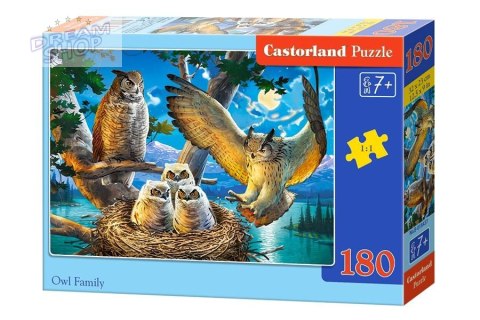 Puzzle 180 el. Owl Family Puzzle 180 el. Owl Family
